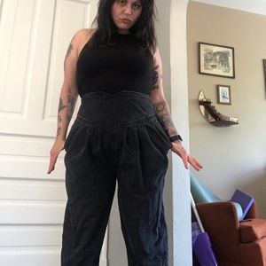 Missguided high waist denim jeans retro